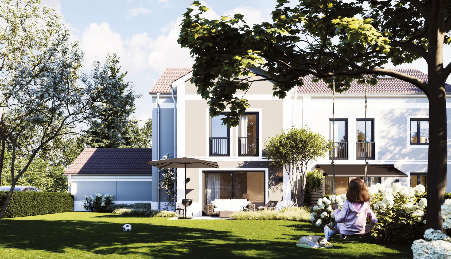 Realisiertes Wohnprojekt der Chiemgau Residenzen